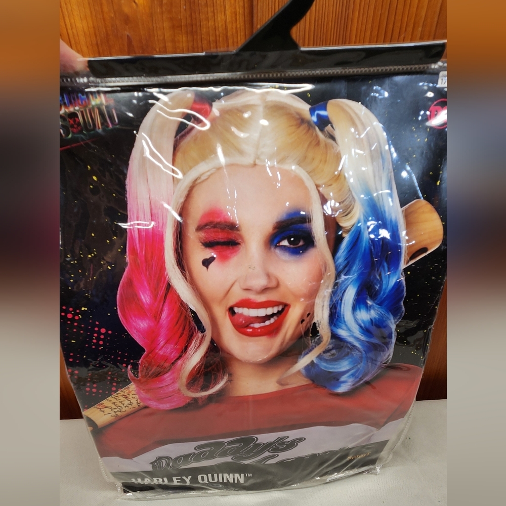 Spirit Harley Quinn Wig - Pink, Blue, Blonde